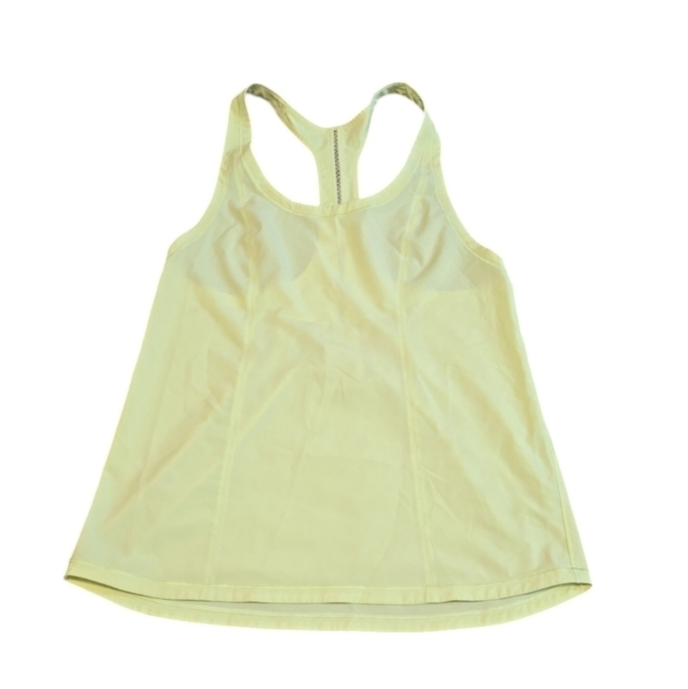 Lululemon Women Tank Top Athletic Yoga Lemon sz XS